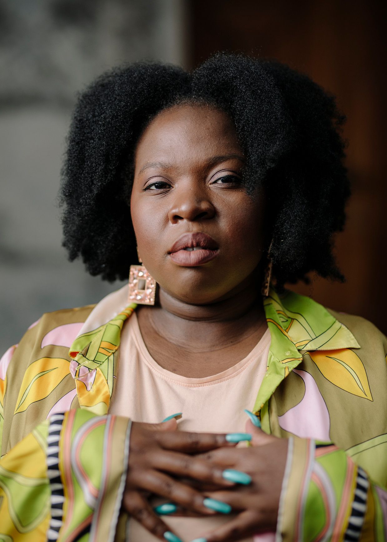 Portret van Carla Kabamba